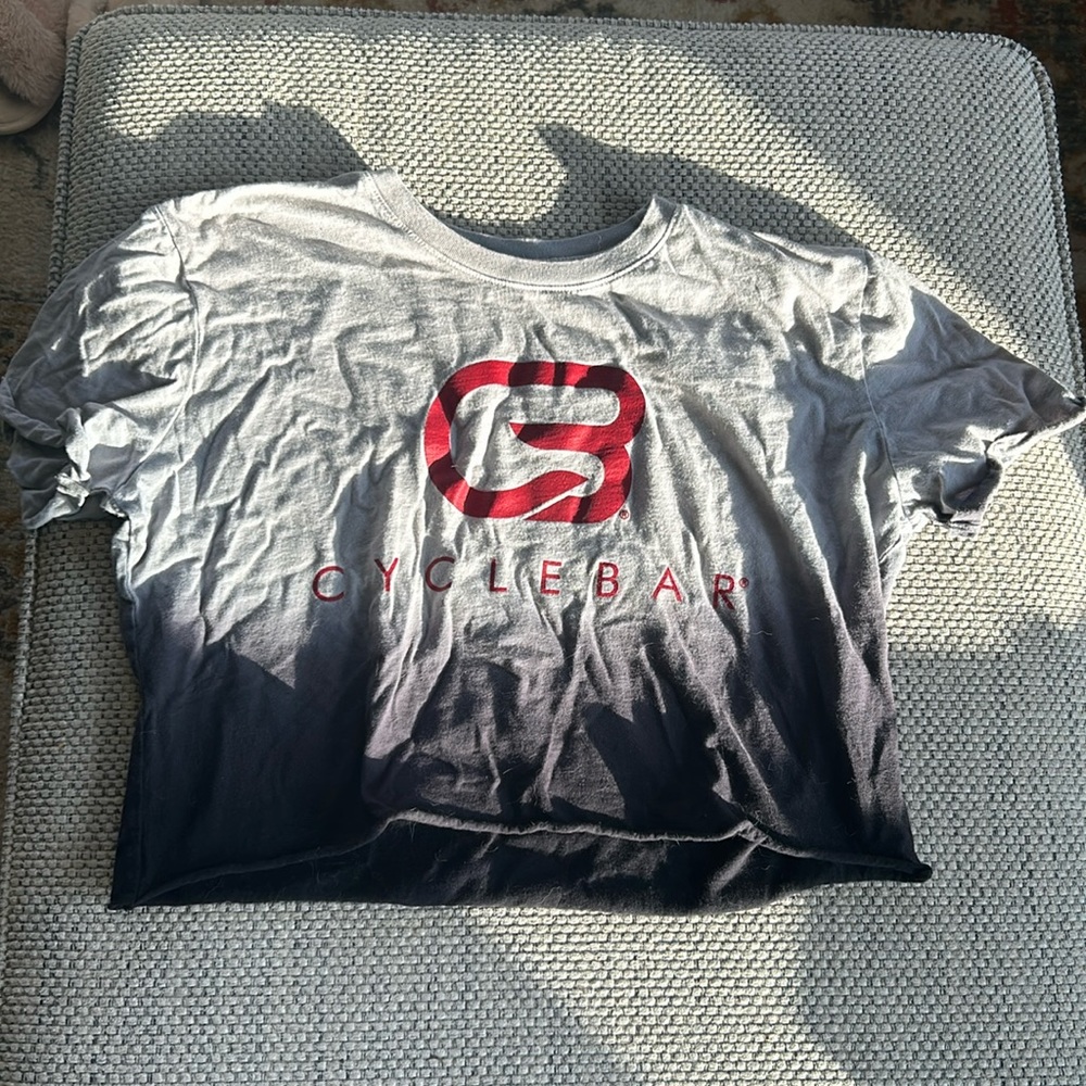 Tie dye Cyclebar t-shirt lightly worn, size small!